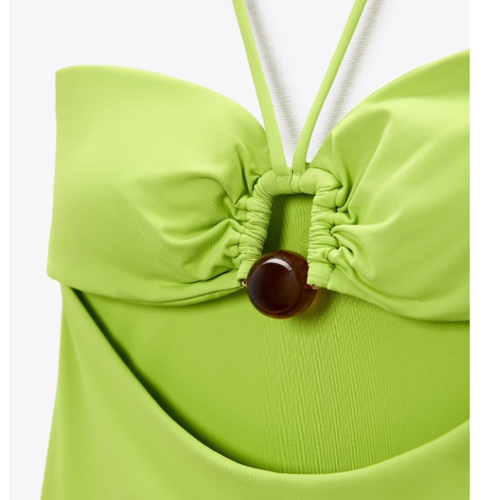 NEW! Zara Bead Bandeau Swimsuit - Picture 4 of 8